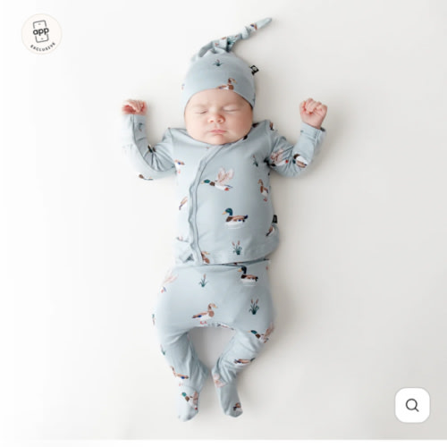 Take Me Home Set with Cap in Mallard Duck