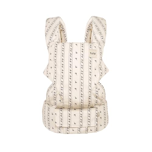 Baby Tula Explore Cotton Baby Carrier 7 – 45 lb, Adjustable Newborn to Toddler Carrier, Multiple Ergonomic Positions Front and Back, Soft and Supportive – Tula Coast, Folklore