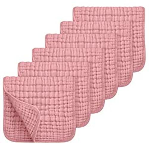 Amazon.com: Looxii Muslin Burp Cloths 100% Cotton Muslin Cloths Large 20''x10'' Extra Soft and Absorbent 6 Pack Baby Burping Cloth (Bean Paste) : Baby