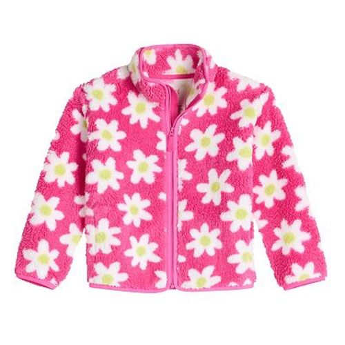 Baby & Toddler Girl Jumping Beans® High Pile Fleece Jacket