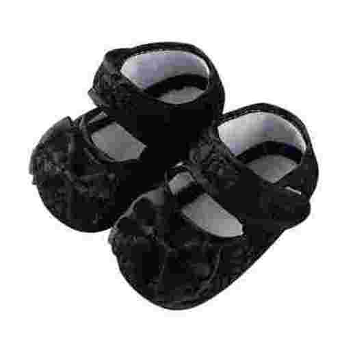 Infant Baby Girls Mary Jane Shoes Non-Slip Rubber Sole Ballet Princess Dress Wedding Shoes Newborn Crib Shoes First Walkers Shoes 0-15 Months