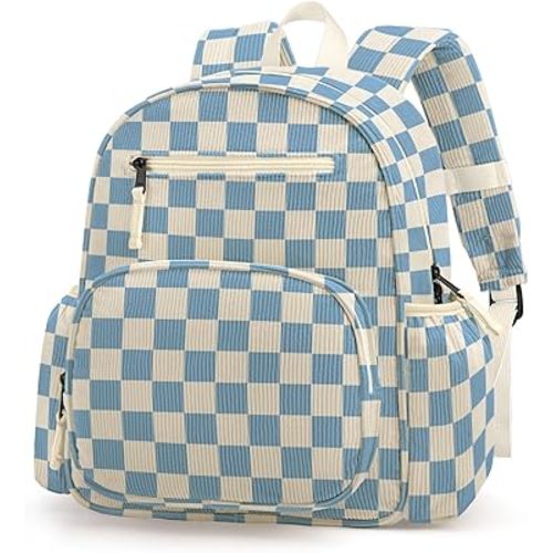 Corduroy Toddler Backpack for Boys 2-5, Cute Kids Backpacks Boys - Preschool Kindergarten Backpack 13.7" H Fit Folder