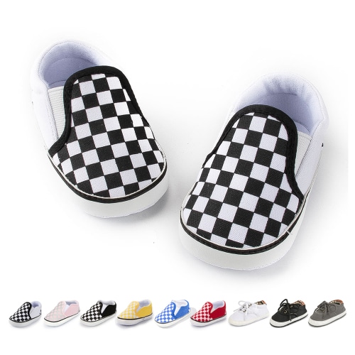 HsdsBebe Baby Girls Boys Shoes Infant Canvas Sneakers Soft Sole Casual First Walkers Crib Shoes 0-18 Months