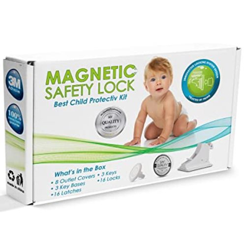 Invisible Magnetic Cabinet Locks