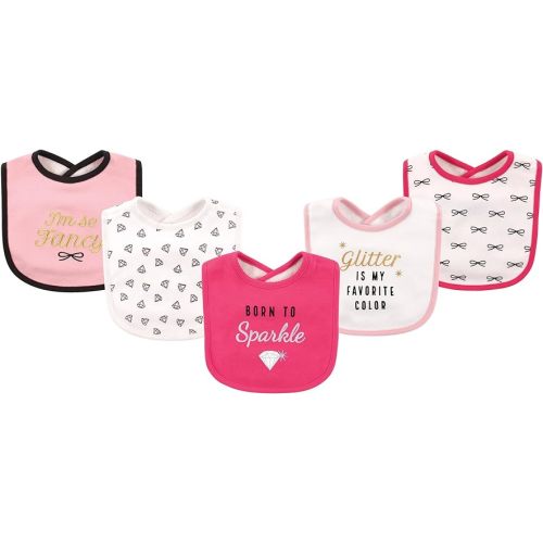 Hudson Baby Unisex BabyCotton Bibs