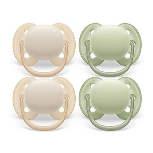 Philips Avent Ultra Soft Pacifier, 0-6 Months (4 Pack)