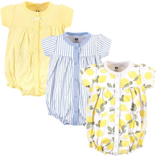 Hudson Baby Unisex Cotton Rompers