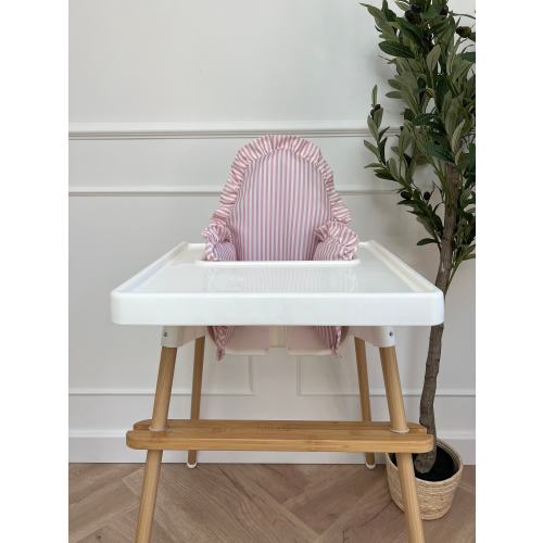 Blossom Stripe Cushion Cover | Ikea Antilop cushion cover | cushion cover for highchair | high chair cushion cover | Ikea high chair |