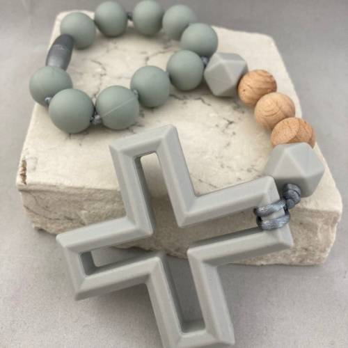 Joan of Arc  Decade Rosary Silicone Rosary Sensory Seeking