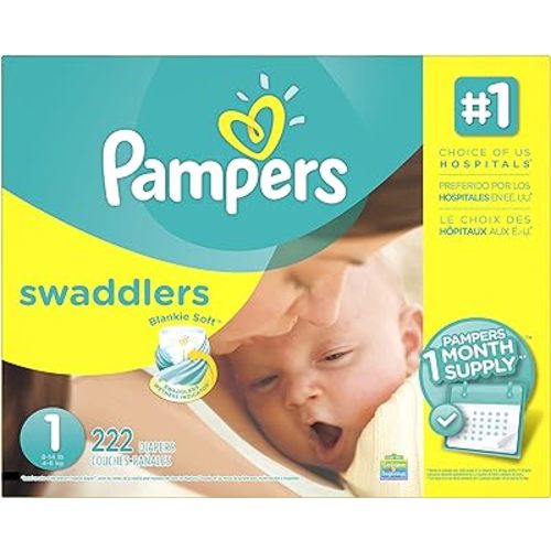 Pampers Swadlers Size 1
