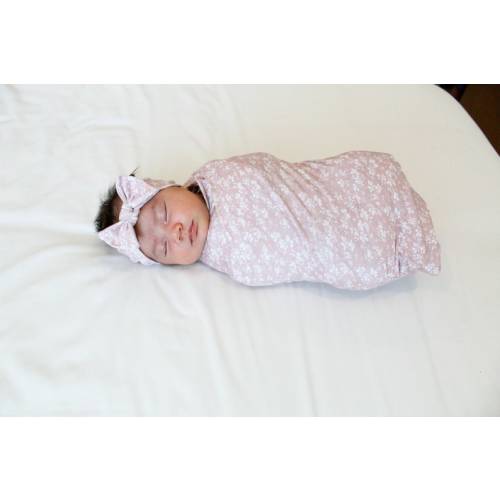 Purple Floral Baby Swaddle Blanket, Baby Girl Swaddle, Newborn Swaddle, Girl Baby Blanket, Swaddle Set, Stretchy Knit Swaddle - Etsy