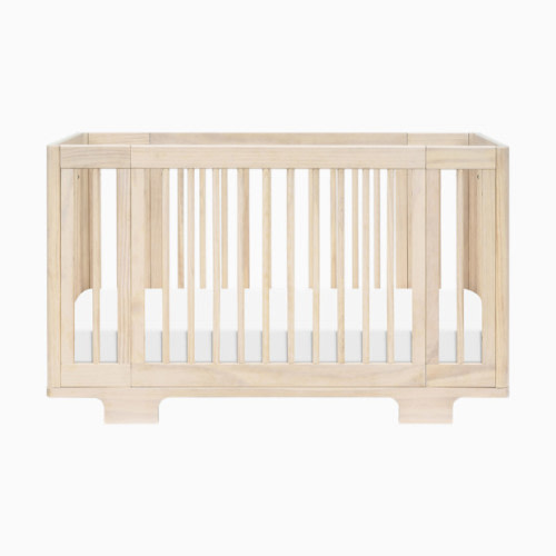 Yuzu 8-in-1 Convertible Crib with All-Stages Conversion Kits - Washed Natural