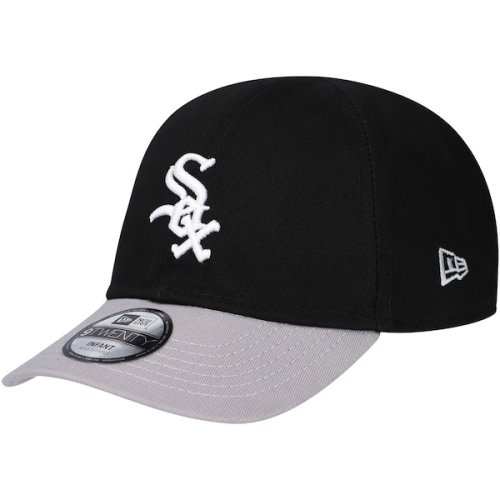 Infant Chicago White Sox New Era Black Team Color My First 9TWENTY Flex Hat