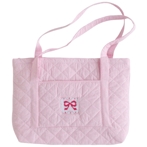 Little English Tote Bag - Bow