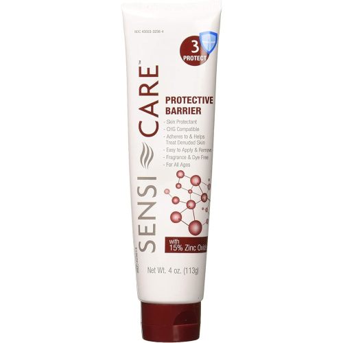 Medline Remedy Specialized Protect Zinc Oxide Paste Skin Protectant 4 oz Tube (Pack of 2 Tubes)