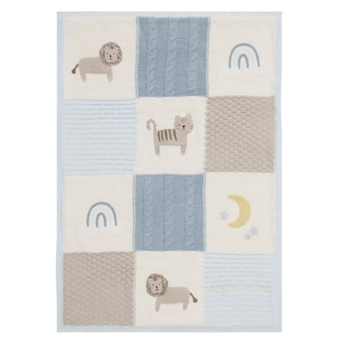 Heirloom Lion Baby Blanket | Pottery Barn Kids