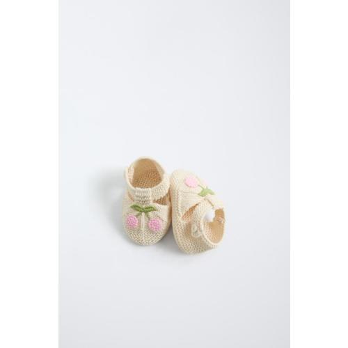 CHERRY COTTON BOOTIES