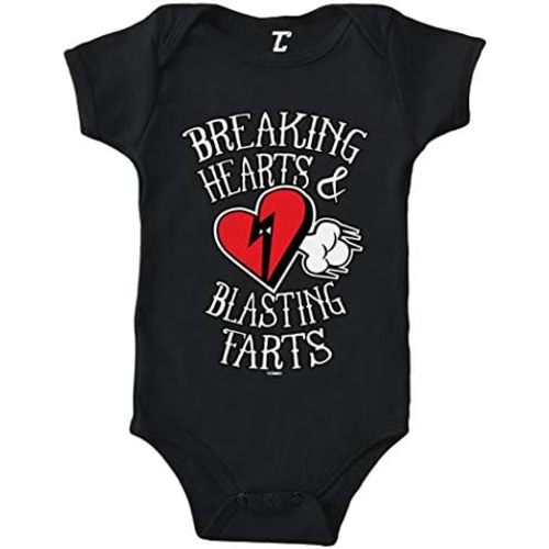Breaking Hearts & Blasting Farts - Funny Bodysuit