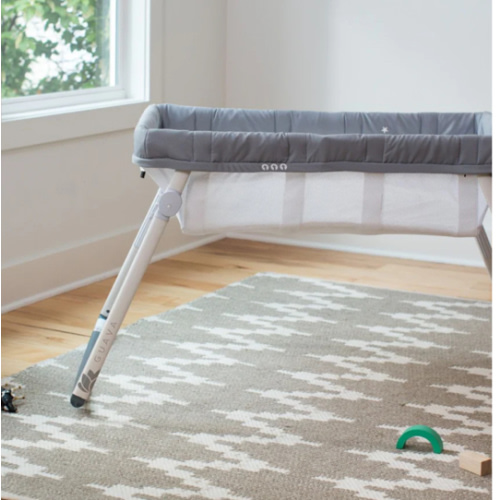 Baby Bassinet: Lotus Crib & Bassinet Kit, Convertible Travel Bassinet – Guava Family