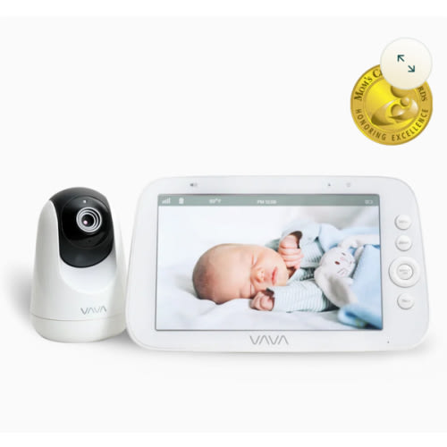 VAVA 1080P 8“ Video Baby Monitor: Big Screen, Clear Vision