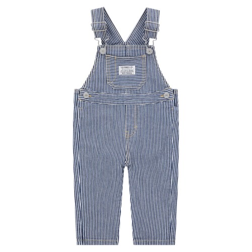 Railroad Stripe Overalls
