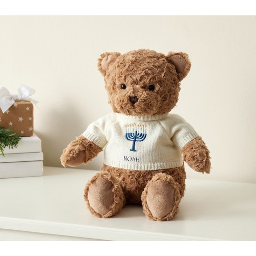 Classic Hanukkah Teddy Bear