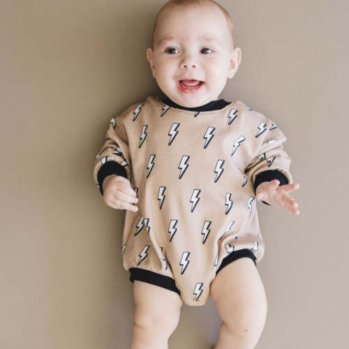 Bubble Romper | Lightning Bolt