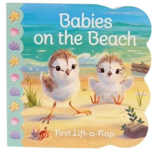 Babies on the Beach - by Ginger Swift (Board Book)