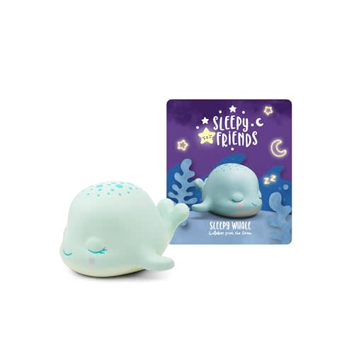 Tonies Sleepy Friends: Lullabies from The Ocean Audio Toy Figurine Featuring Sleepy Whale