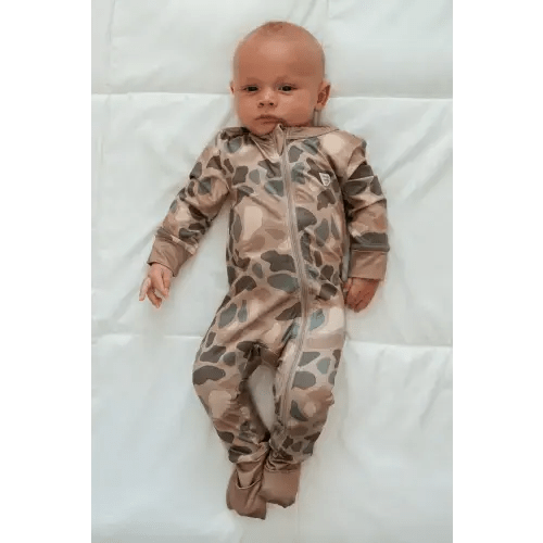 Baby Zip Up - Pintail Camo – BURLEBO
