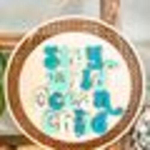 Stay Wild Ocean Child Rattan Sign - 8 inches