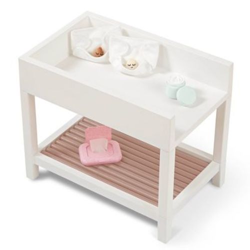 LullaBaby Doll Changing Table and Accessories Set - 6pc