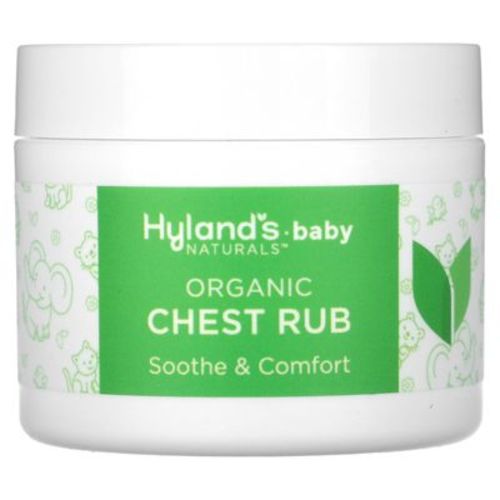 Hyland's Naturals Baby, Organic Chest Rub, 1.76 Oz (50 G)