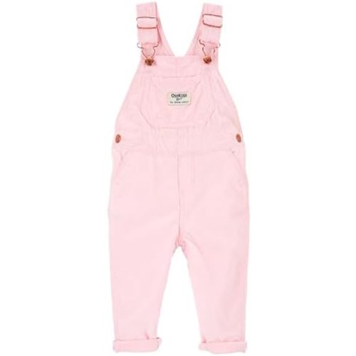 OshKosh B'Gosh® | Pink Denim Overalls