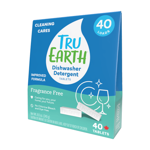 Tru Earth Dishwasher Detergent Tablets - Fragrance Free