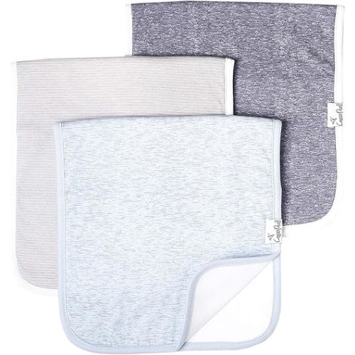Copper Pearl Baby Burp Cloths - 3-Pack