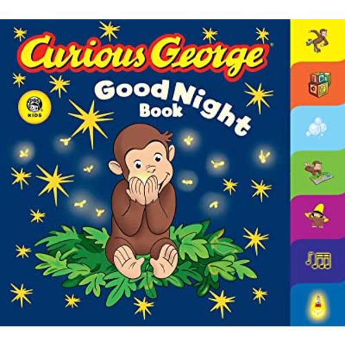 Curious George Good Night Book (CGTV Tabbed Board Book)