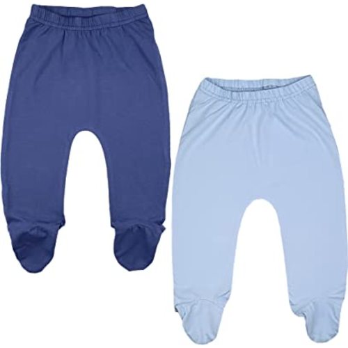 Baby Soft Cotton Spandex Pants with Feet