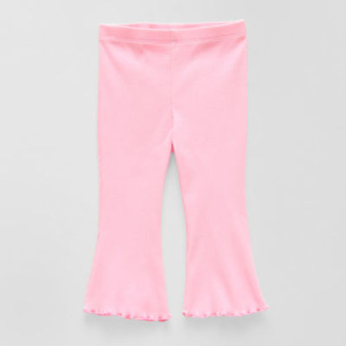 Okie Dokie Baby Girls Flare Full Length Leggings