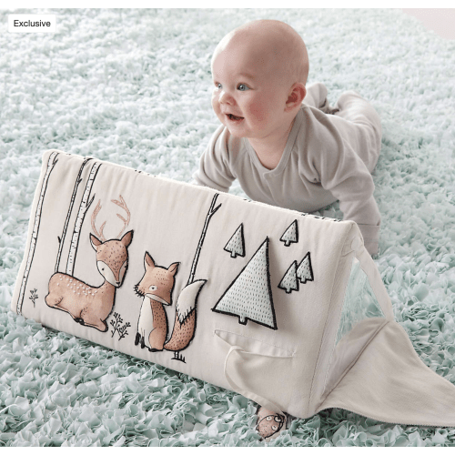 Woodland Animals Baby Tummy Time Toy