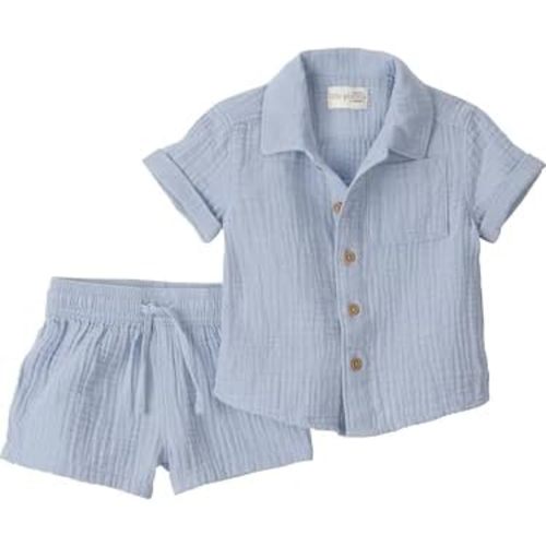 little planet by carter's unisex-baby 2-piece Shorts Set Made With Organic Cotton
