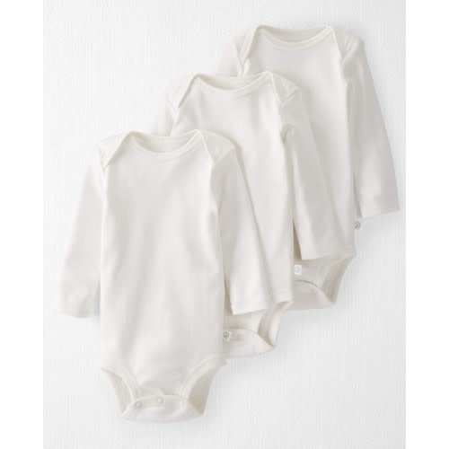 Baby 3-Pack Organic Cotton Bodysuits