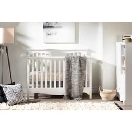 Savannah Pure White Crib