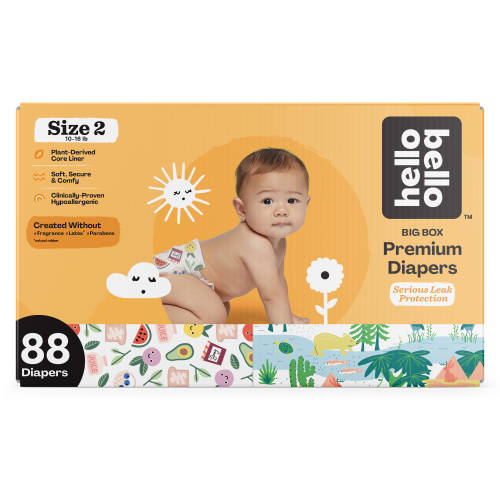 Hello Bello Diapers (Choose Your Size & Count)