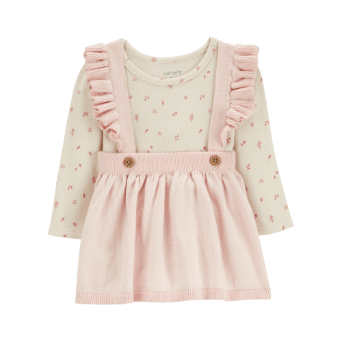 Baby 2-Piece Long-Sleeve Bodysuit & Sweater Knit Jumper Set