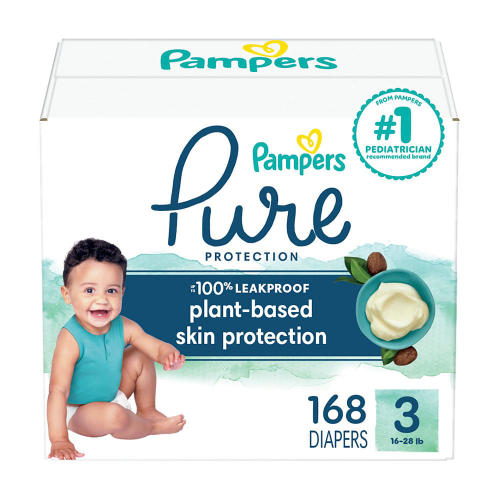 Pampers Pure Protection Diapers, Sizes 1-6 - Sam's Club