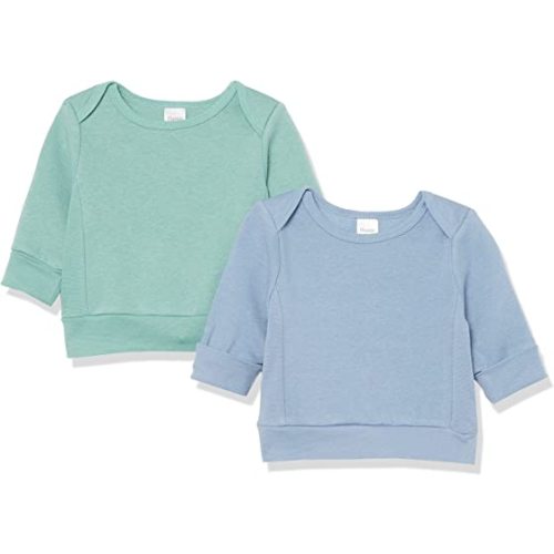 Hanes Baby and Toddler Flexy Soft 4-Way Stretch Fleece Sweatshirt