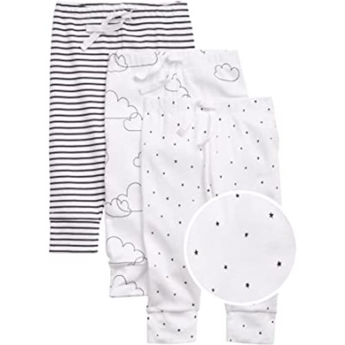 GAP Baby Girls' 3-Pack First Favourite Pull-on Pants Bottoms