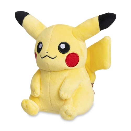 Sitting Pikachu Poké Plush - 8 In. | Pokémon Center Official Site
