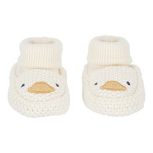Baby Carter's Duck Crochet Booties